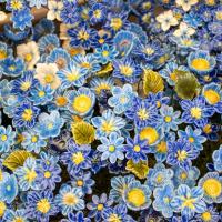 Keramisches Blumendesign für Gartendekor Messe